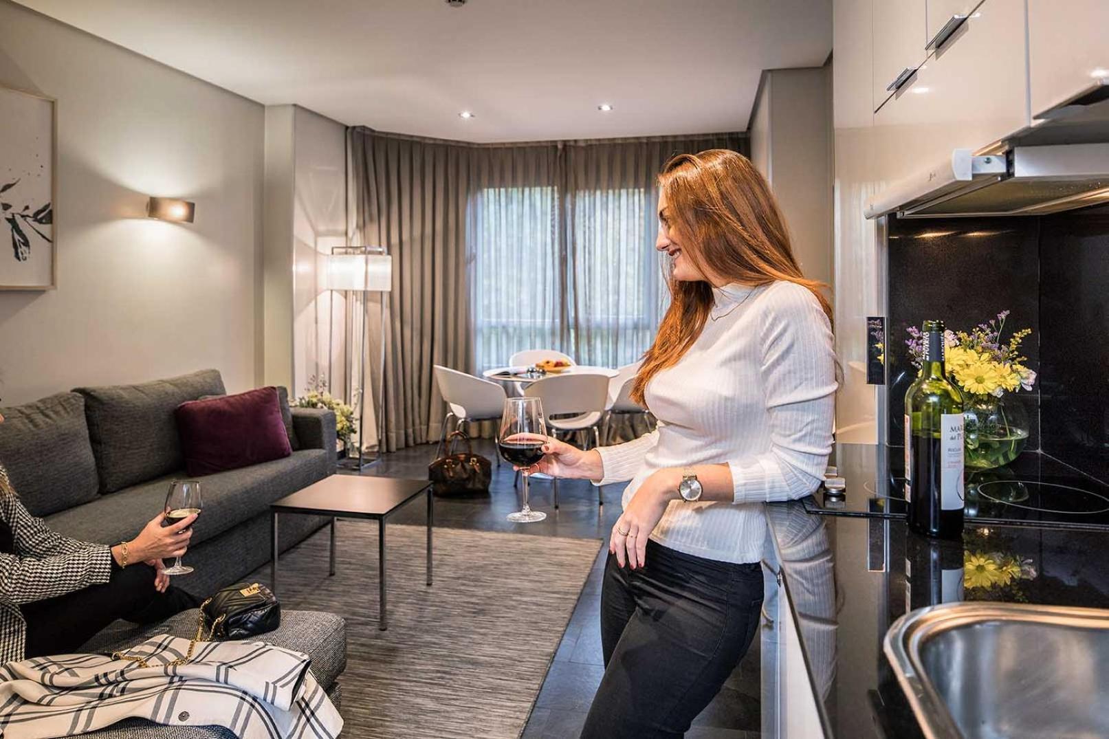 Apartosuites Jardines De Sabatini Madryt Zewnętrze zdjęcie